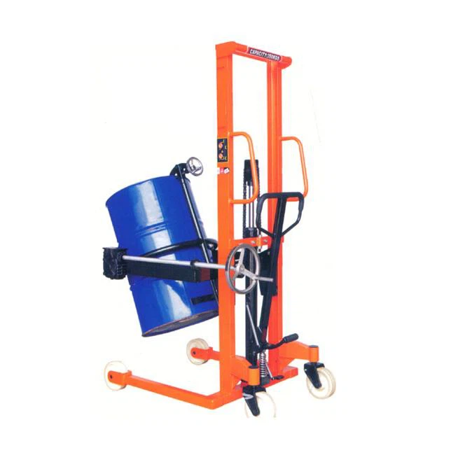Manual-drum-stacker