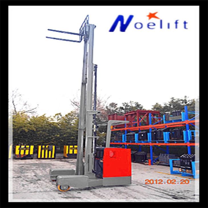 Carrello retrattile elettrico a 4 vie mercato India Canada