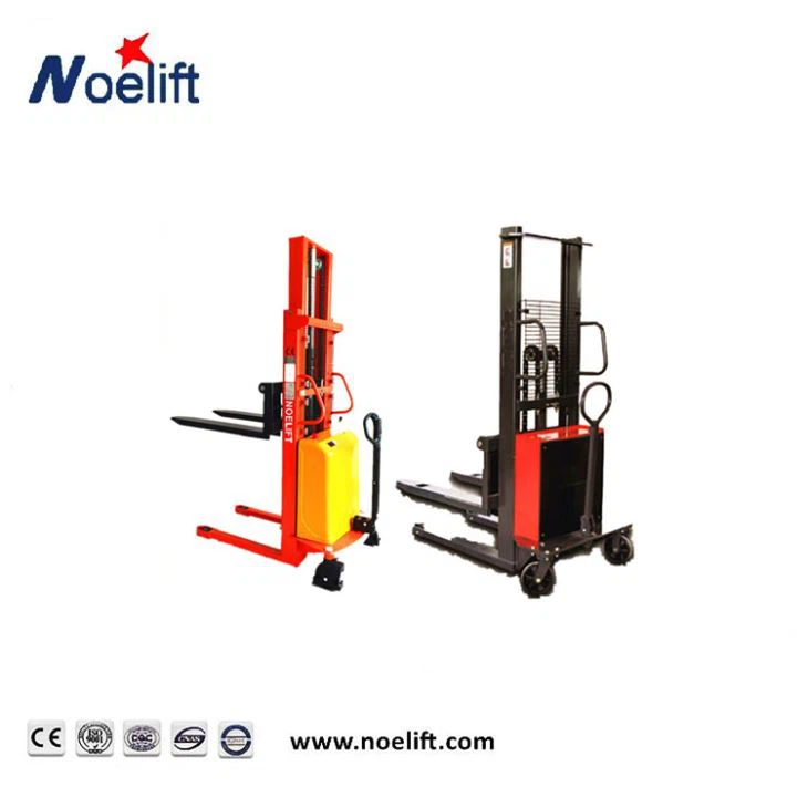 External Motor Semi Electric Stacker factory