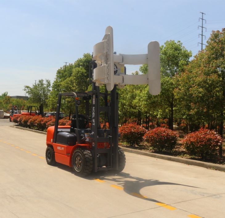 diesel Forklift With Bale Clamp