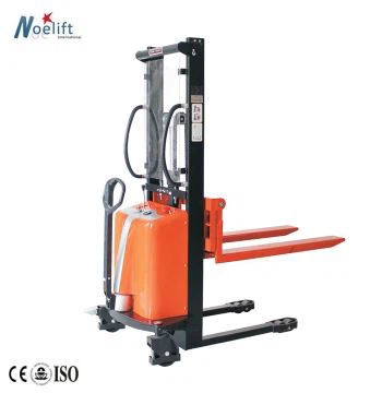 Carrello elevatore impilatore semi elettrico da 1000 kg