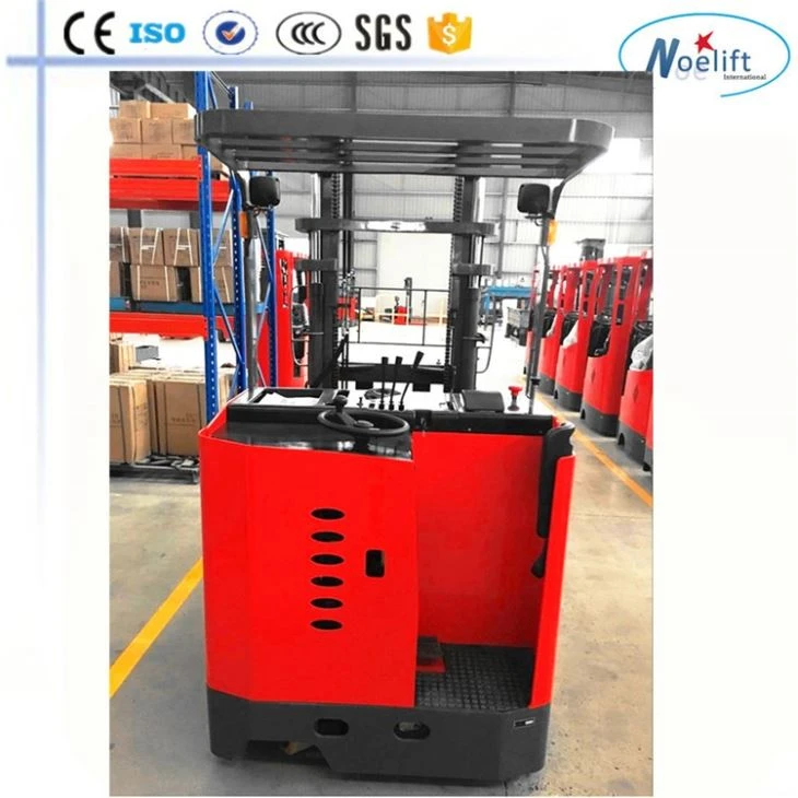 Customized Transpallet CE &ISO Carretilla Elevadora 1.5-3ton Stand On Electric Reqach Stacker Pallet Stacker Forklift