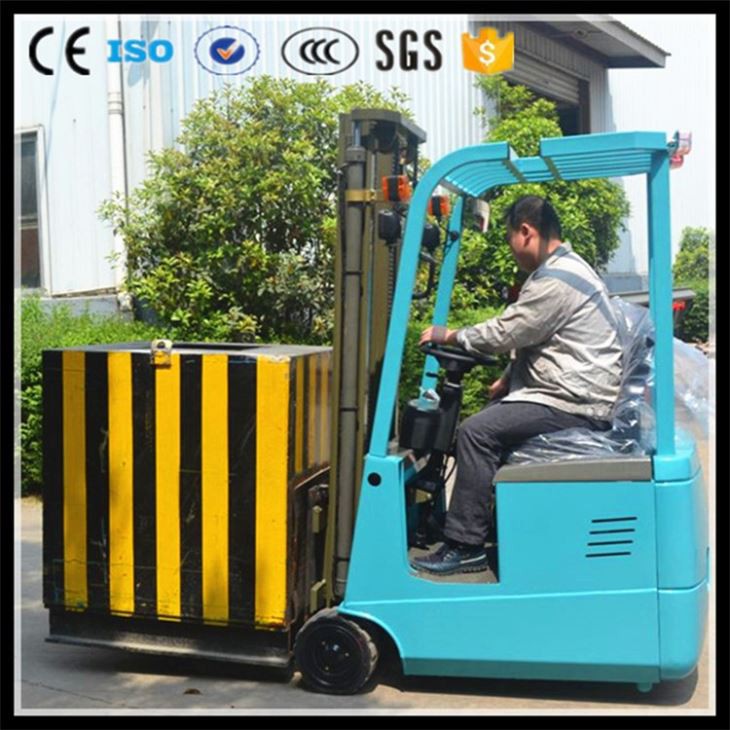 high quality 1.5ton 3-Wheel Electric Forklift For Sale