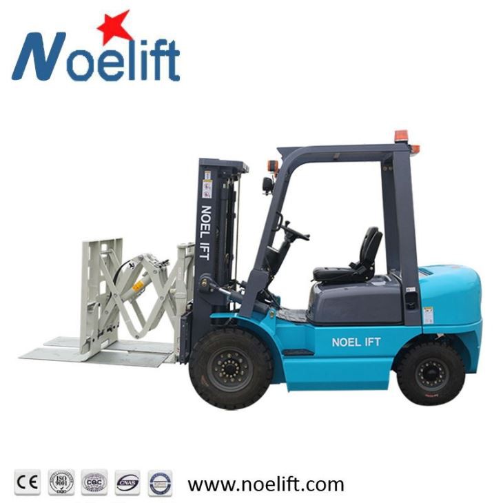 Isuzu Yanmar Engine diesel forklift With paper roll clamp