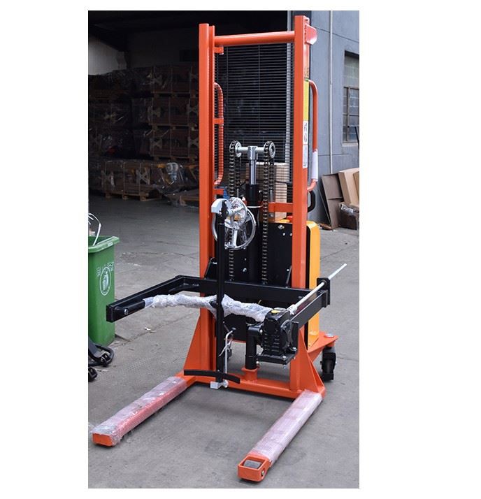 Carrello elevatore elettrico dell'impilatore del tamburo