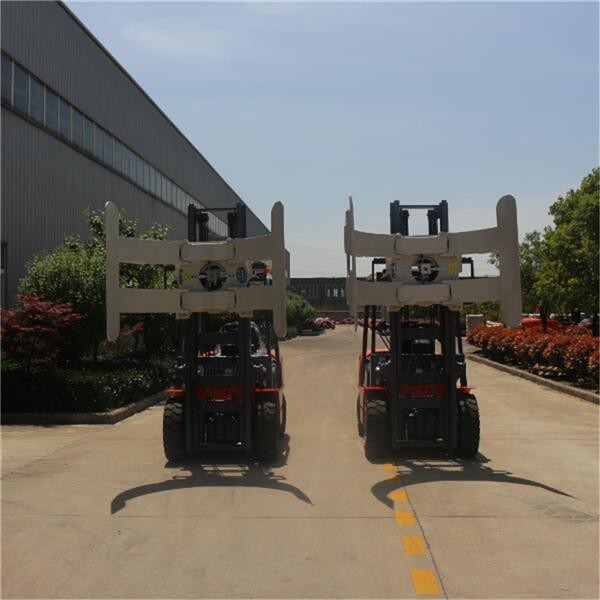 Forklift With Paper Roll Clamp for sale