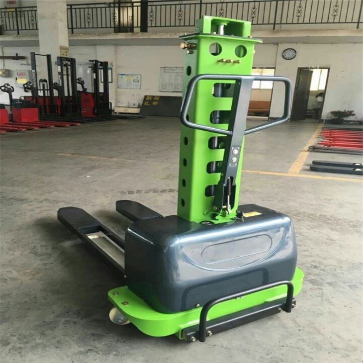Light Duty Mini 500kg Self Loading Work Stacker for sale