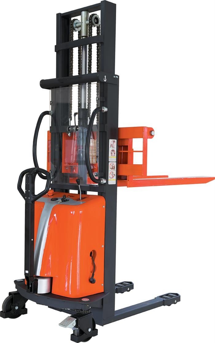 Manual Hand Semi AC Warehouse Semi Electric Pallet Stacker