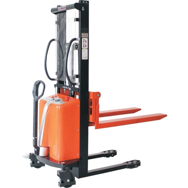 semi electric stacker