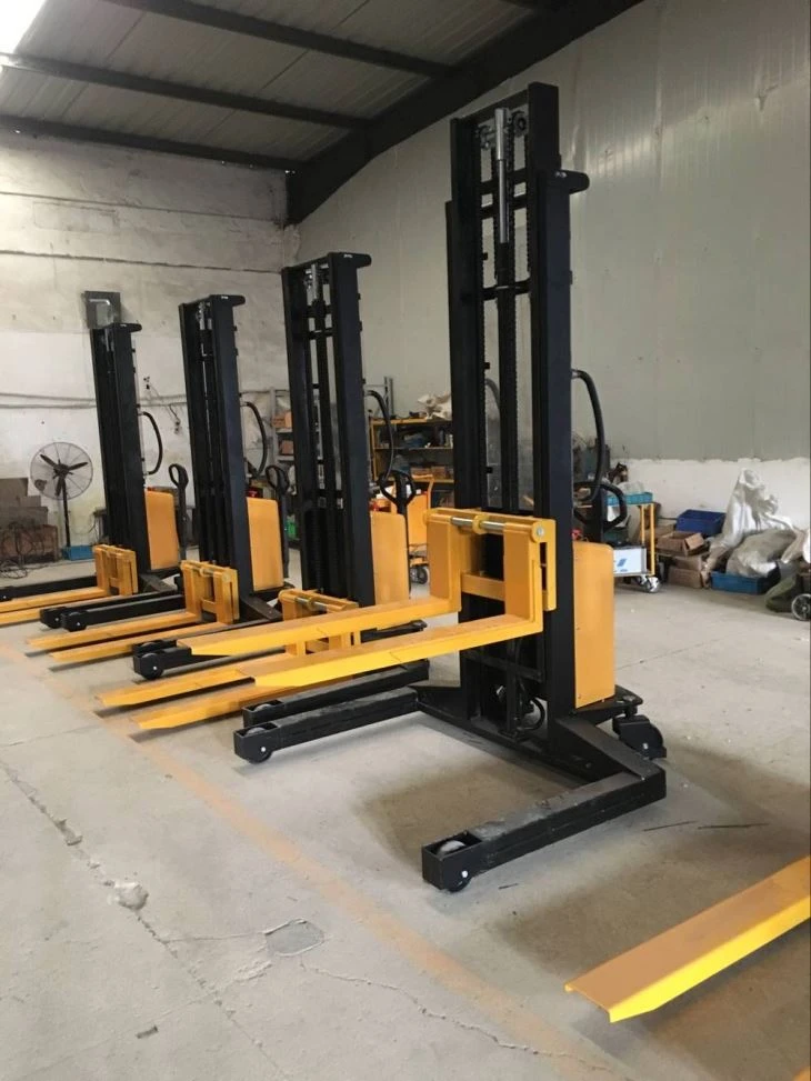 factory semi electric stacker