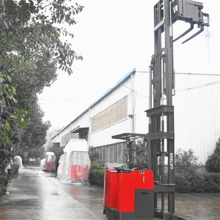Narrow Aisle Reach Truck 3 Way Electric Forklift suppliers