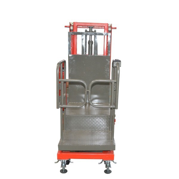 Semi Electric Order Picker Ladders Sydney With Electric Lifting