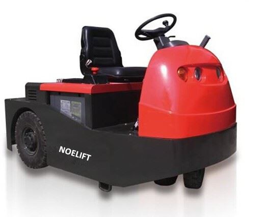 Tow Tractor Construction For Carrying Trolley Cart