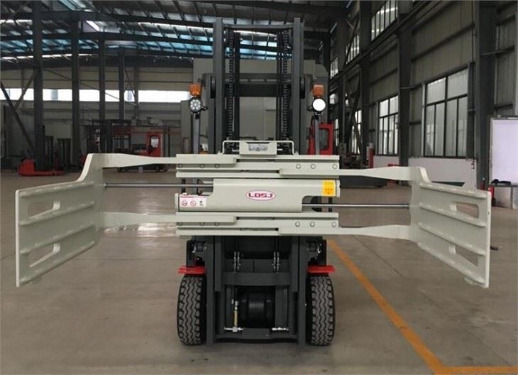 2 Ton Electric Forklift With Bale Clamp