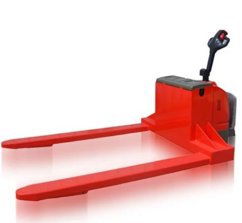 Carrello elevatore elettrico per pallet con presa a cavalletto da 3 tonnellate