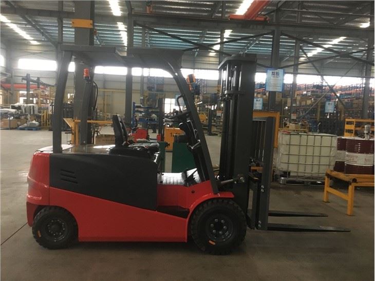 Triplex Mast 3t Electric Battaery Forklift