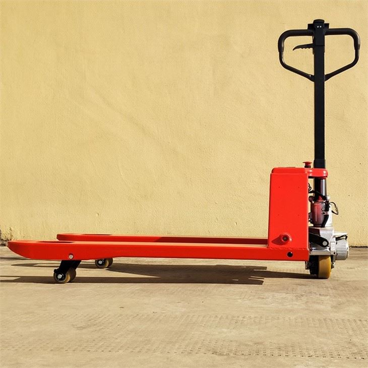 Half Automatic 1500kg Capacity Mini Semi Electric Pallet Truck suppliers