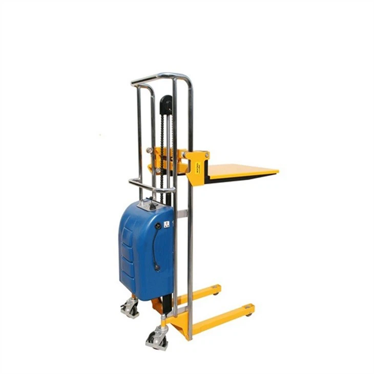 Semi Electric Stacker With Removeble Platform suppliers