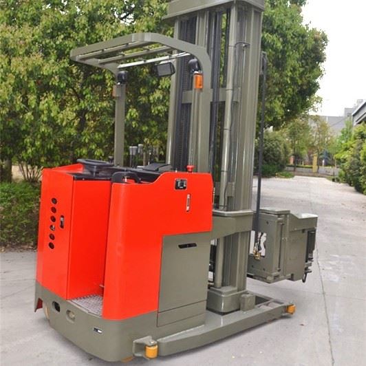 very Narrow Aisle Three Way Stacker
