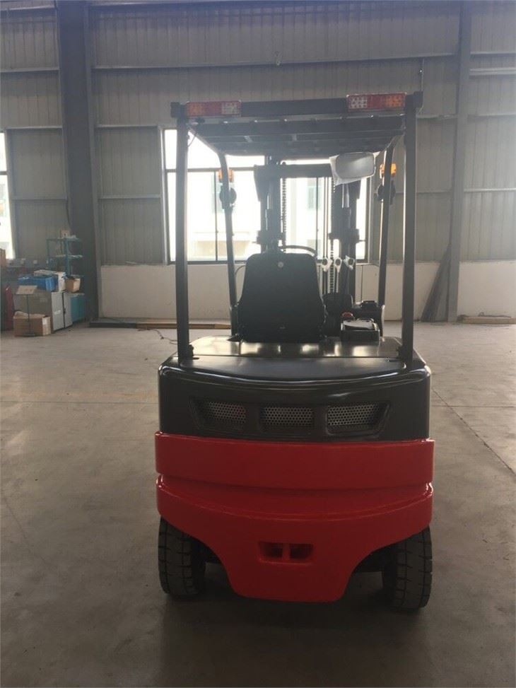 Factory Duplex Mast Electric Counterbalance Forklift Truck