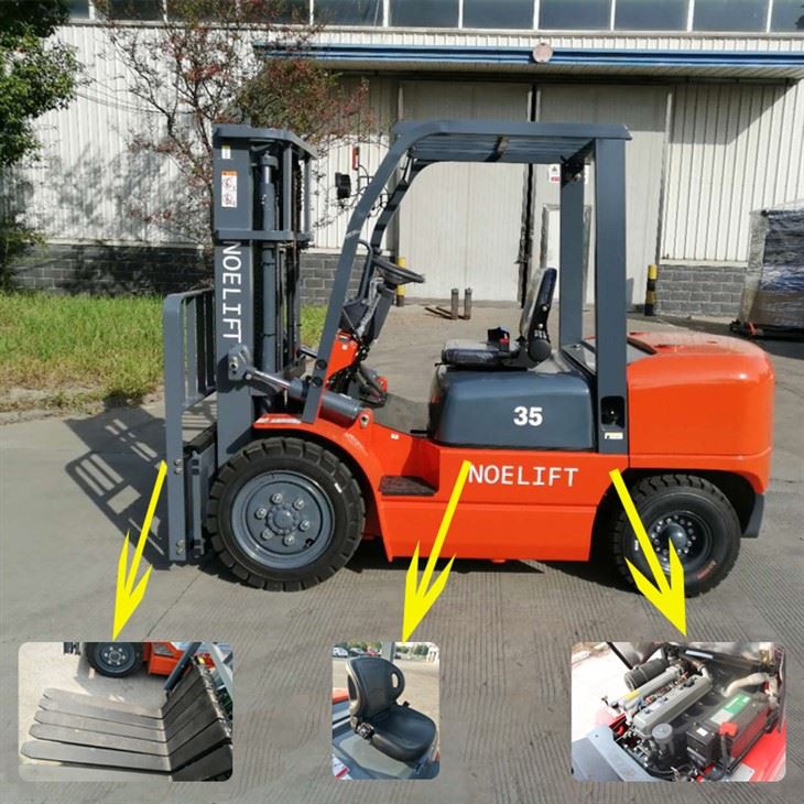 New 3 Ton Japanese Engine FD30 Diesel Forklift