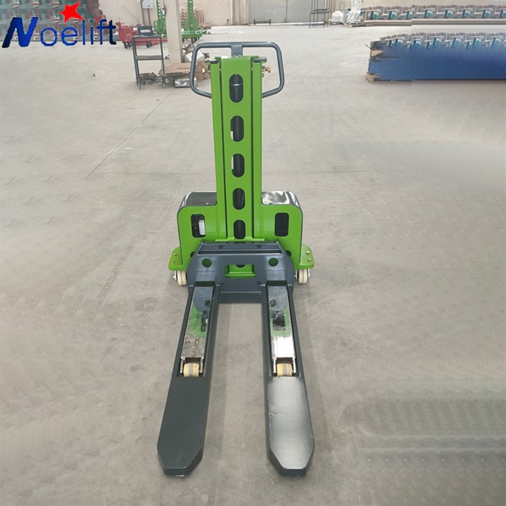Electric Self Loading Lift Stacker Forklift