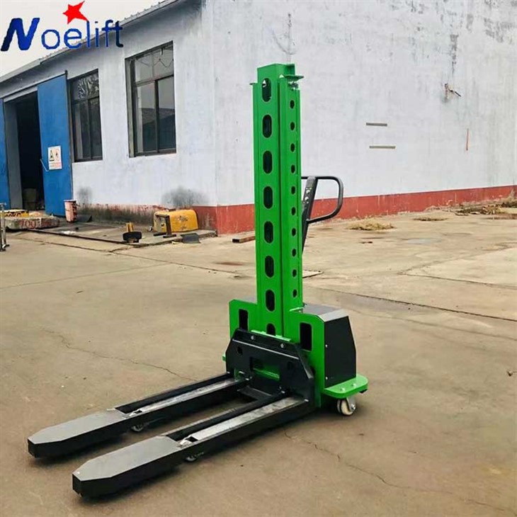 Electric Self Loading Pallet Lift Hand Stacker Forklift