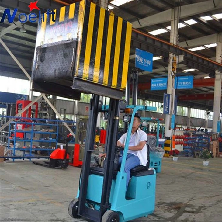 Mini 1ton Forlift Electric Three-pivot Counterbalanced Forklift TKA 10