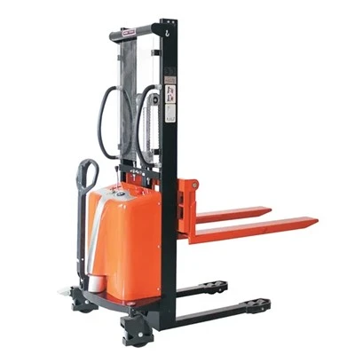 Impilatore di pallet walkie semi elettrico